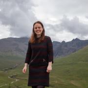 Kate Forbes on the Isle of Skye
