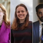 The SNP leadership contest will decide the next first minister of Scotland. From left to right; Ash Regan, Kate Forbes and Humza Yousaf
