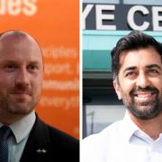 Neil Gray (left) says Humza Yousaf is the only candidate who will stand up to Westminster power grabs against the Scottish Parliament