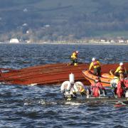 The Clyde Marine tug Biter sank off Greenock on February 24, 2023