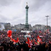 Across France, people are taking to the streets