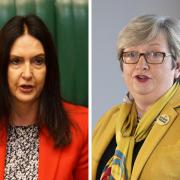 The now-independent MP Margaret Ferrier (left) and SNP MP Joanna Cherry