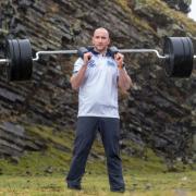 David Dooher is preparing to carry up 100kg up Ben Nevis for an MND charity