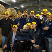 Doddie Weir visited Ardnamurchan Distillery before his passing