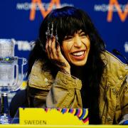 Sweden entrant Loreen during the press conference after winning the Eurovision Song Contest