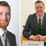 Councillor Cammie McManus has reported Jordan Linden (right) to the police over allegations of sexual assault