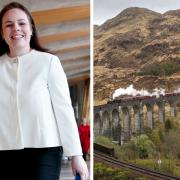 Kate Forbes has said there needs to be a new partnership approach to handling rising tourist numbers at Glenfinnan Viaduct