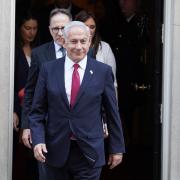 Israeli prime minister Benjamin Netanyahu pictured in Downing Street in March