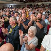 The crowd at the SNP Independence Convention in Dundee