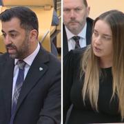 First Minister Humza Yousaf was questioned on North Lanarkshire Council by Scottish Tory MSP Meghan Gallacher