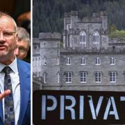 SNP MP Pete Wishart organised a town hall where the public could air their views on plans for Taymouth Castle