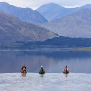 Paddlers on Loch Tay, where there have been calls for by-laws to protect the waters