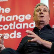 Labour leader Keir Starmer appearing in Rutherglen on Tuesday