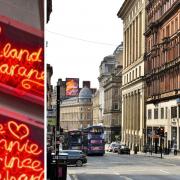 A screenshot from the Address's website showing the 'We love Highland Clearances' image. The hotel is on Renfield Street in Glasgow (right)