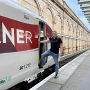 Robin McKelvie steps aboard an LNER Azuma train