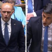 Stephen Flynn and Rishi Sunak face off at PMQs