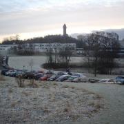 A view from near the Robbins Centre, University of Stirling