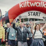 A total of 7000 walkers donned their tartan and laced their boots in support of a remarkable variety of charities