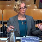 Lorna Slater was giving evidence to the Holyrood Net Zero committee