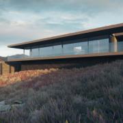 A 3D rendering of Stella McCartney's proposed Highland house