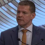 Rhun ap Iorwerth delivered the fraternal address to SNP conference