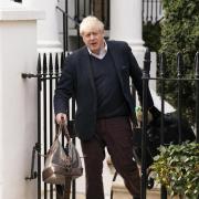 File photograph of former prime minister Boris Johnson