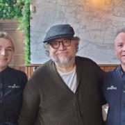 Restaurant staff hosted filmmaker Guillermo del Toro