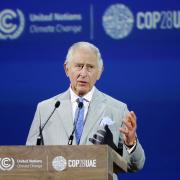 King Charles giving a speech at Cop28 in Dubai