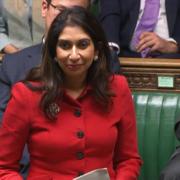 Suella Braverman speaking in the House of Commons