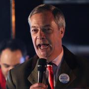 File photograph of former Ukip leader Nigel Farage