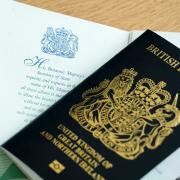 A picture of a British passport