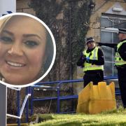 Donna Maxwell was accused of wasting police time by stabbing herself outside Ailsa Hospital - then claiming someone else had done it