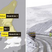The Met Office has issued more yellow snow and ice warnings for parts of Scotland