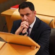 Scottish Labour leader Anas Sarwar pictured in the Scottish Parliament