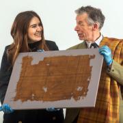 The Glen Affric Tartan was discovered around 40 years ago in a peat bog