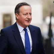 Foreign Secretary David Cameron arriving to Downing Street