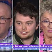 Audience members on BBC Question Time spoke for and against progressive taxation in Scotland
