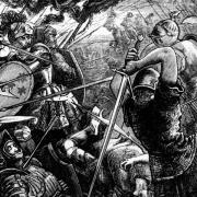 The Battle of Flodden Field in Northumberland resulted in a decisive defeat for the Scottish forces under King James IV in 1513