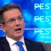 Steve Baker speaking on ITV's Peston show