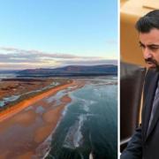 First Minister Humza Yousaf had been urged to 'call in' plans for a golf course at the protected Coul Links site