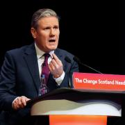 Keir Starmer took aim at the SNP during his speech to the Scottish Labour party conference in Glasgow