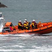 The Kyle RNLI lifeboat went to the scene