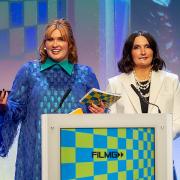 BBC Alba stars Lana Pheutan and Hannah McKirdy hosted the celebrations