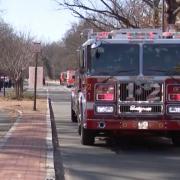 Emergency services rushed to the scene in Washington DC