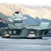 An investigation is underway into the cause of a fire on the HMS Queen Elizabeth