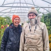 Haley Shepherd and Finlay Keiller are the founders of Seeds of Scotland