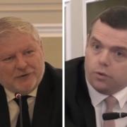 Douglas Ross clashed with Angus Robertson at the Scottish Affairs Committee