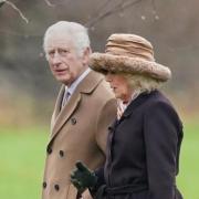 King Charles - who is not dead - with his wife Camilla