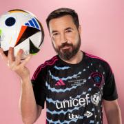 Scottish actor Martin Compston will take part in Soccer Aid this year