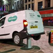 Locals in Edinburgh noticed a Specsavers van had missed a clear no parking warning ...